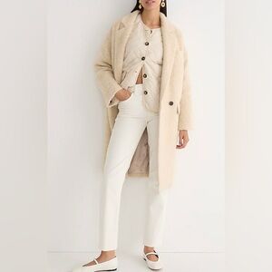 New J.Crew Ivory vintage slim straight corduroy pants - Size 29